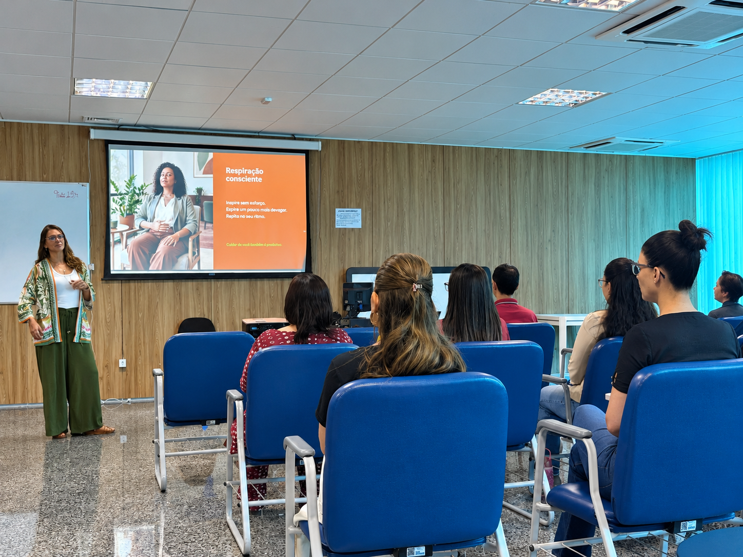 foto SEPOG PROMOVE PALESTRA: “Conexão e Bem-Estar no Serviço Público: Equilíbrio para uma Vida Mais Saudável